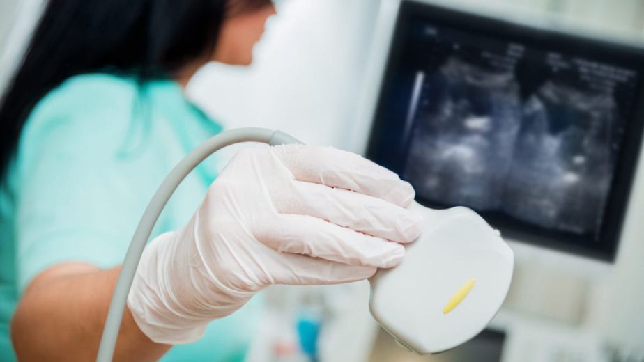 نتيجة اشعة الموجات الصوتية على الرقبة